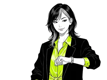 Mika Tanabe, the drawn host of this guide, on the Grand Villa Casino Burnaby page